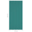Tagpanel 12 stk. Grøn 100 x 45 cm Galvaniseret stål