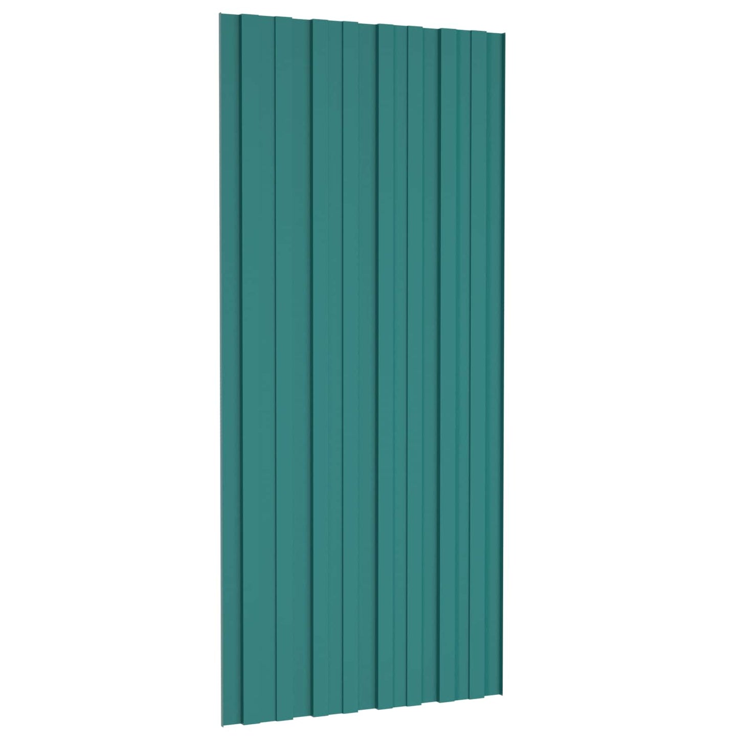 Tagpanel 36 stk. Grøn 100 x 45 cm Galvaniseret stål