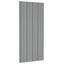 Tagpanel 12 stk. Grå 100 x 45 cm Galvaniseret stål