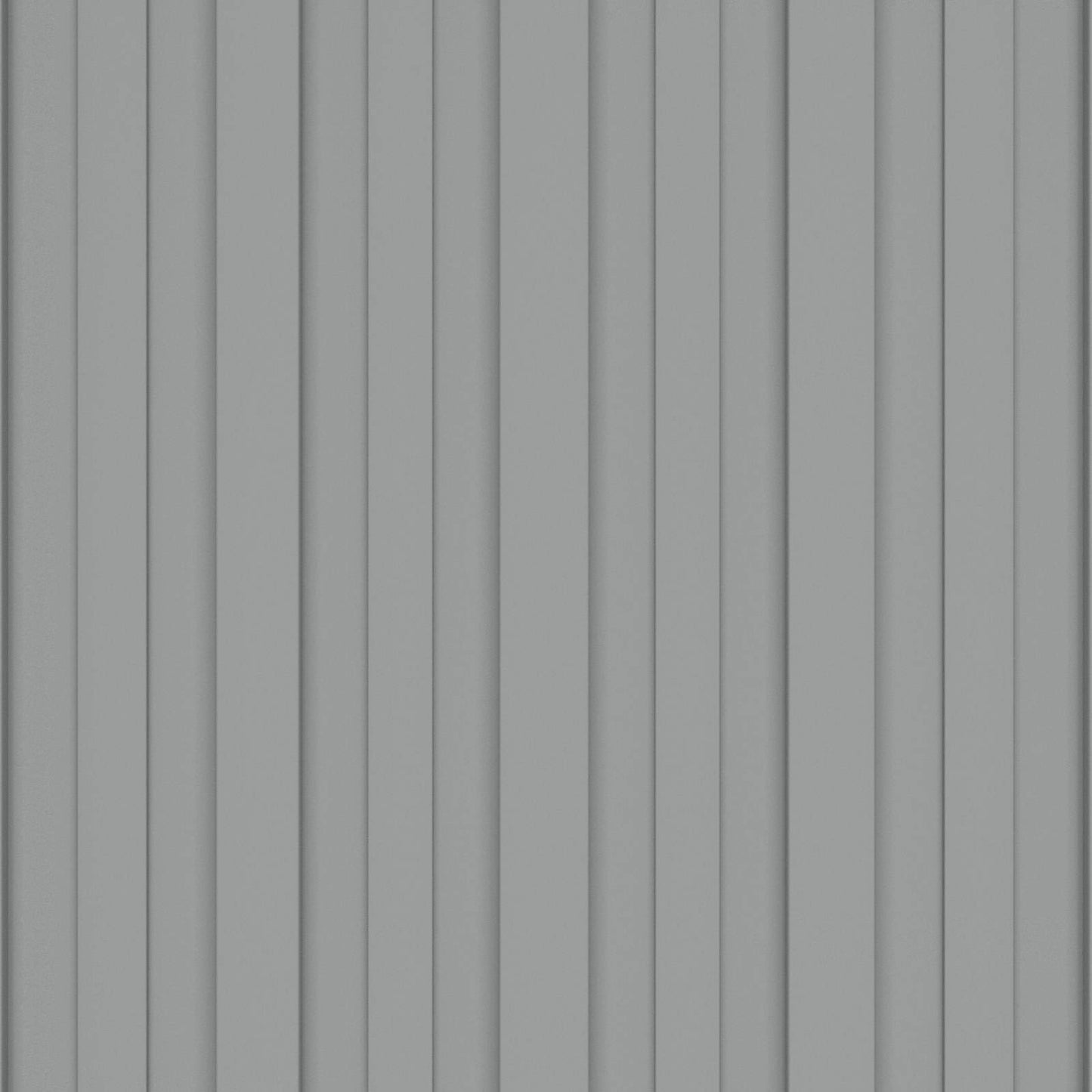 Tagpanel 36 stk. Grå 100 x 45 cm Galvaniseret stål
