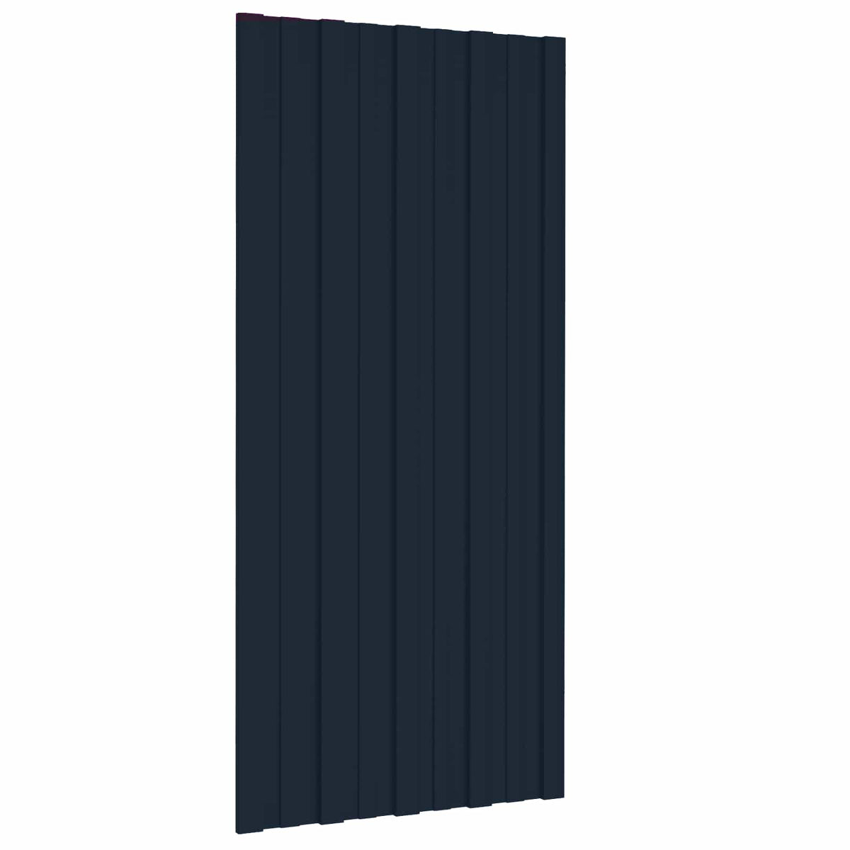 Tagpanel 12 stk. Antracit 100 x 45 cm Galvaniseret stål
