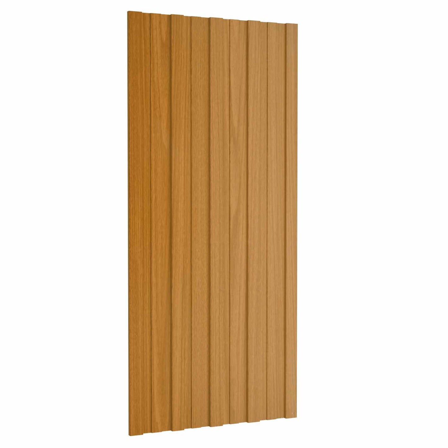 Tagpanel 12 stk. Naturfarvet 100 x 45 cm Galvaniseret stål