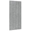 Tagpanel 12 stk. Sølv 100 x 45 cm Galvaniseret stål