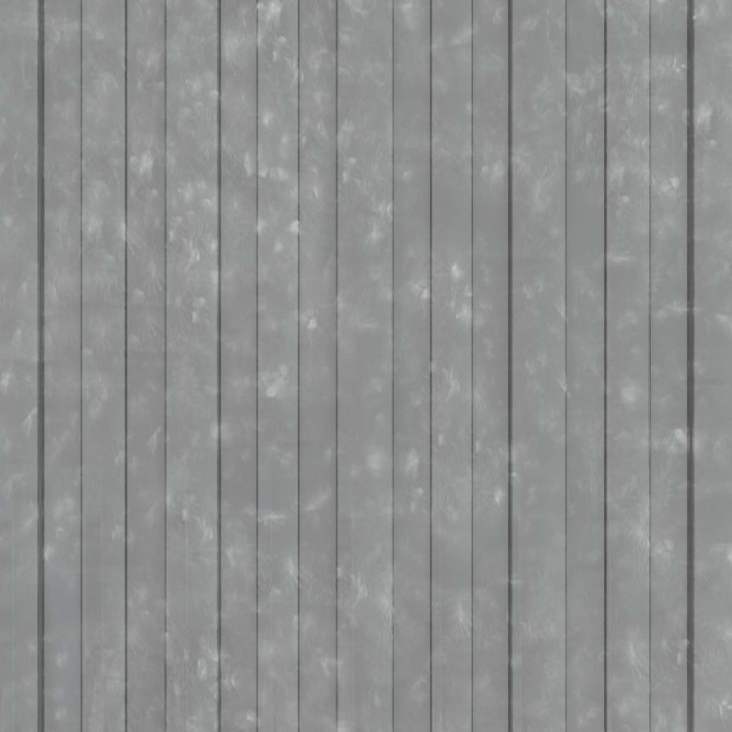 Tagpanel 12 stk. Sølv 100 x 45 cm Galvaniseret stål