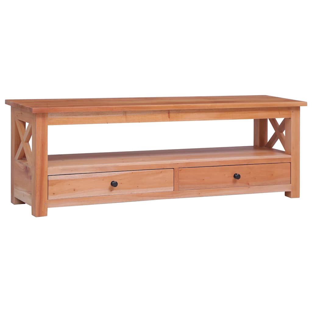 tv-skab 115x30x40 cm massivt mahognitræ