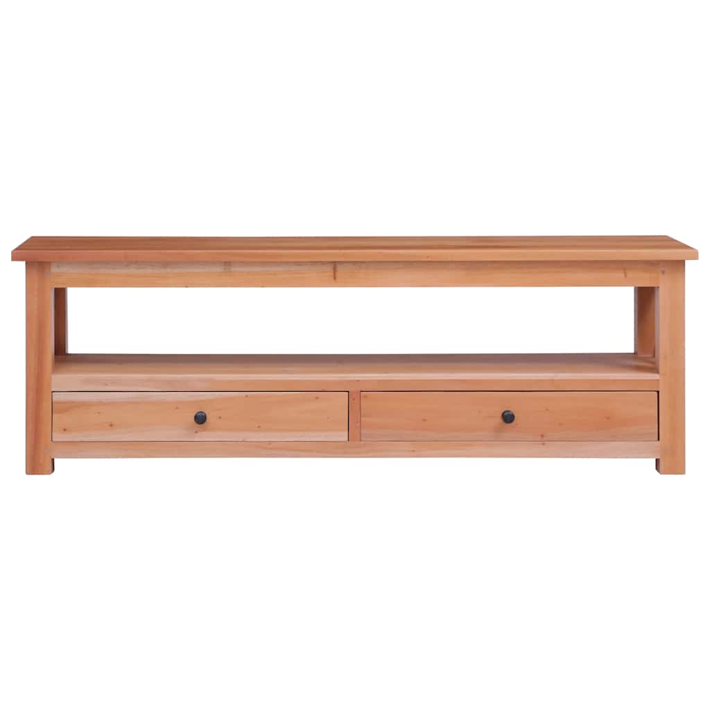 tv-skab 115x30x40 cm massivt mahognitræ