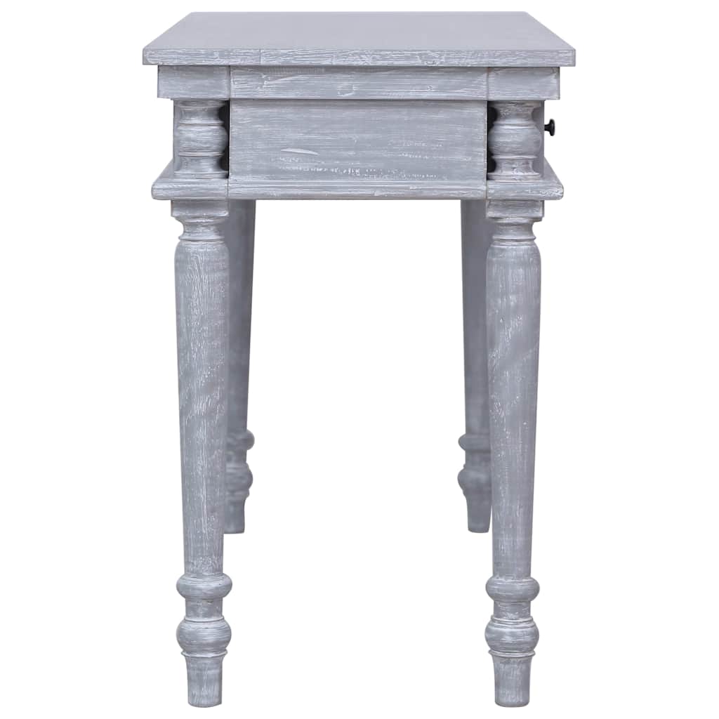 skrivebord 115x50x78 cm massivt mahognitræ