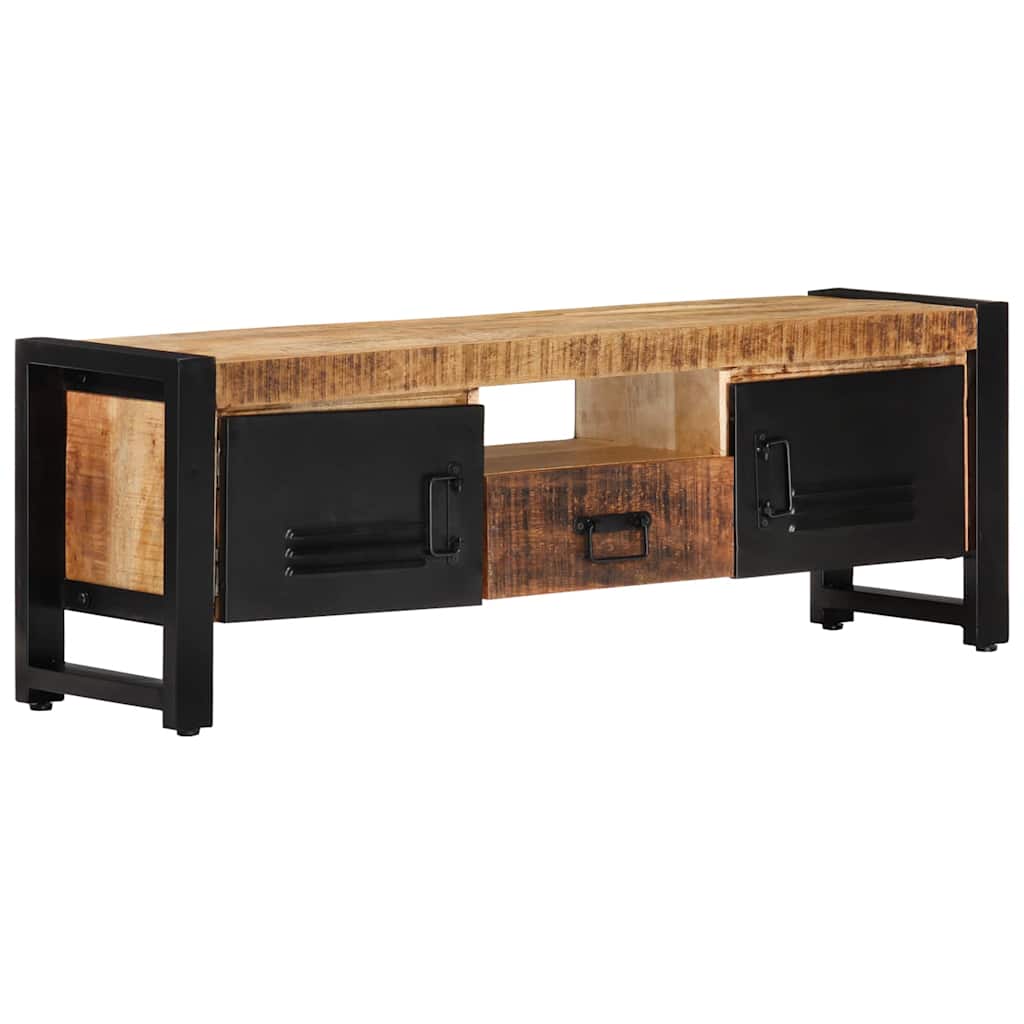 tv-bord 120x30x40 cm massivt mangotræ