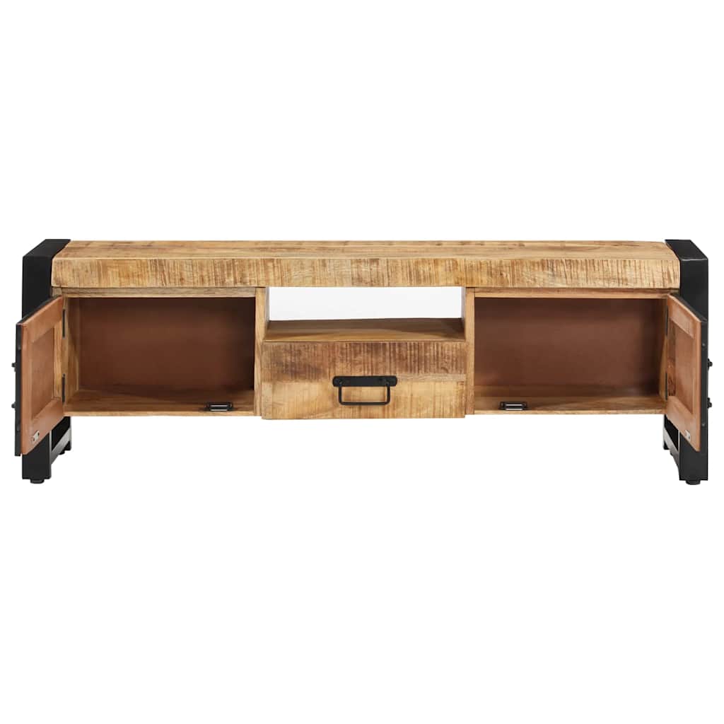 tv-bord 120x30x40 cm massivt mangotræ