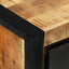 tv-bord 120x30x40 cm massivt mangotræ