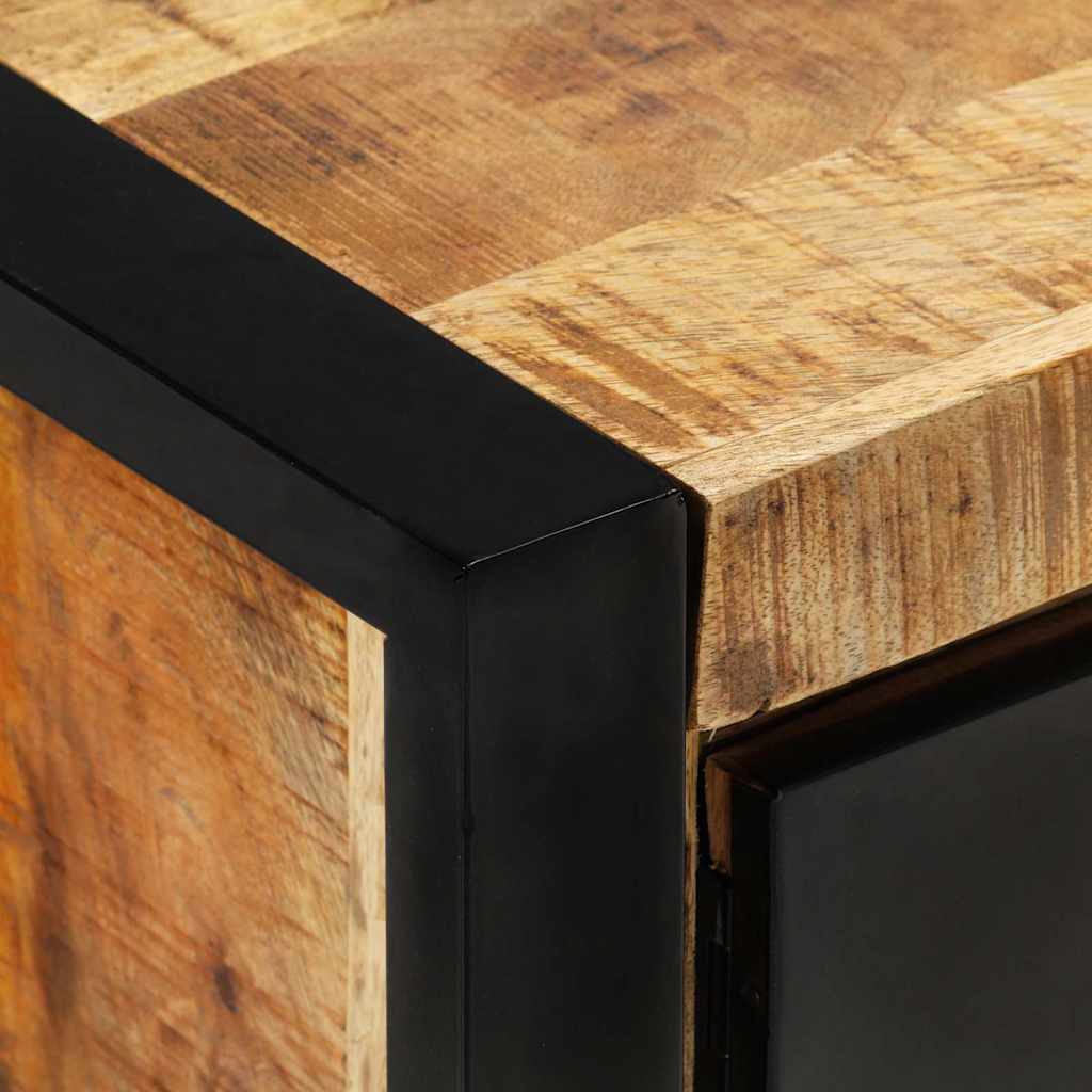 tv-bord 120x30x40 cm massivt mangotræ