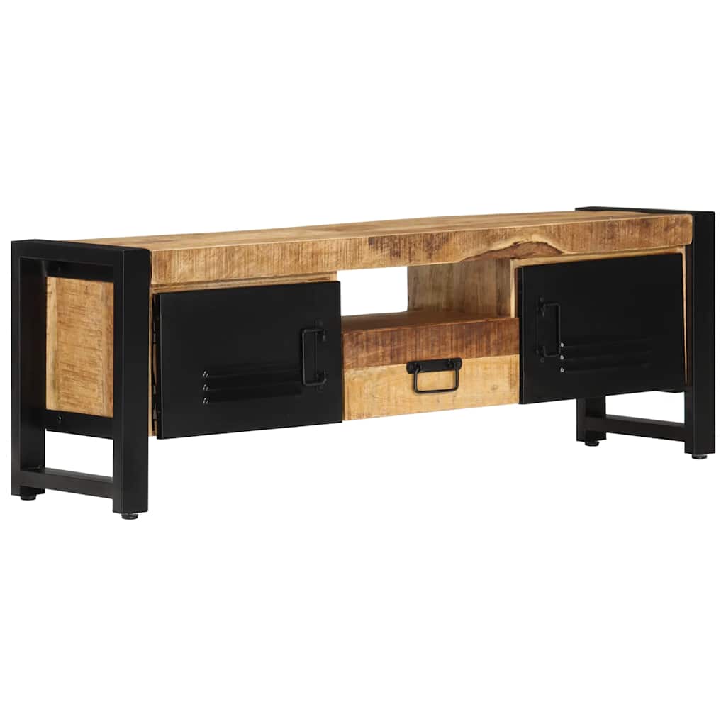 tv-bord 120x30x40 cm massivt mangotræ