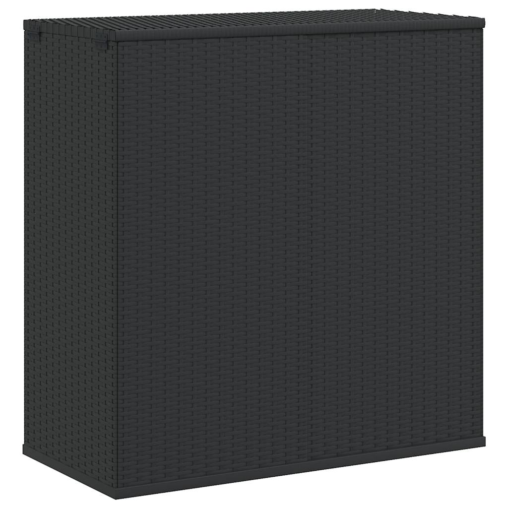 hyndeboks 100x49x103,5 cm polyrattan sort