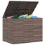 hyndeboks 145x100x103 cm polyrattan brun