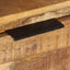 tv-bord 110x30x40 cm ru mangotræ