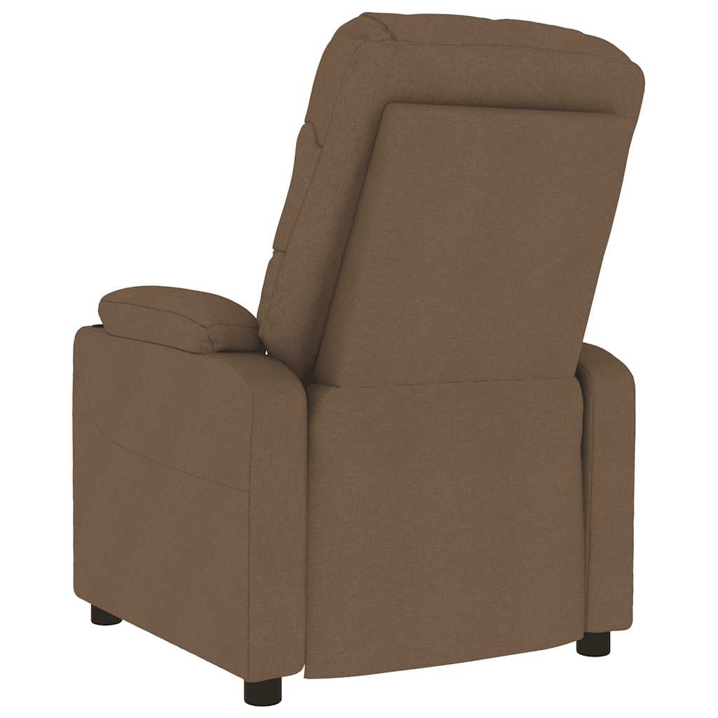 massagestol stof brun