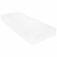 daybed med madras 90x200 cm massivt fyrretræ hvid