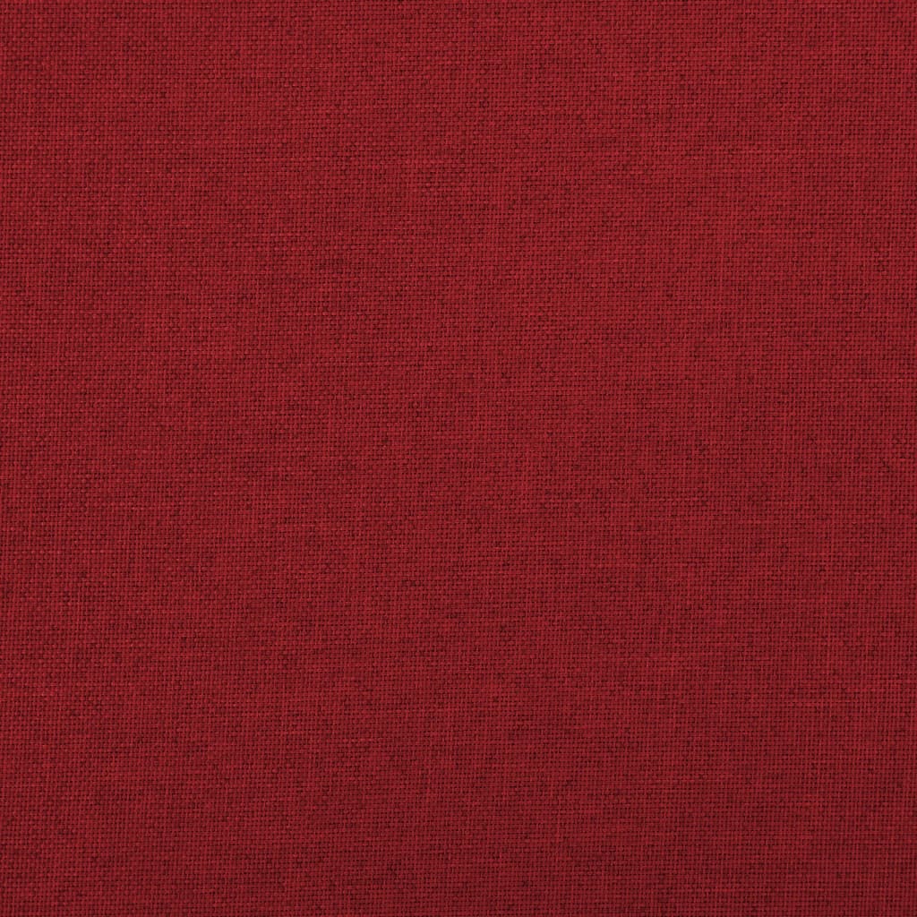 foldbar opbevaringsbænk 76x38x38 cm kunstlærred vinrød
