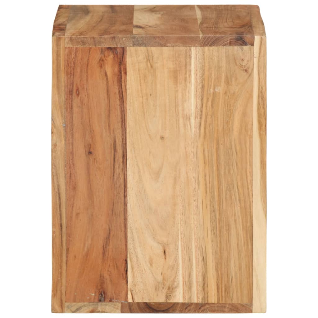 skammel 40x30x40 cm massivt akacietræ