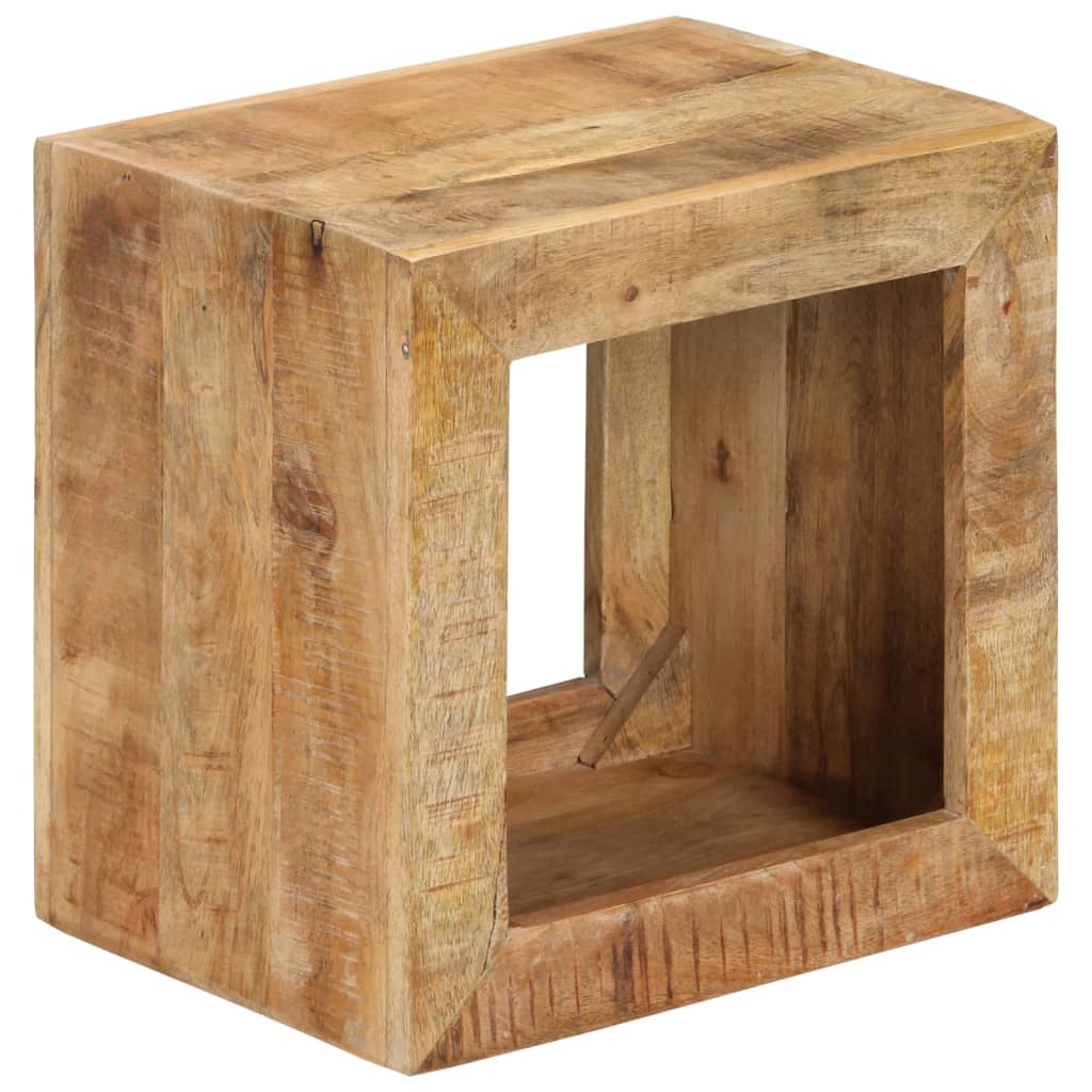 skammel 40x30x40 cm massivt mangotræ
