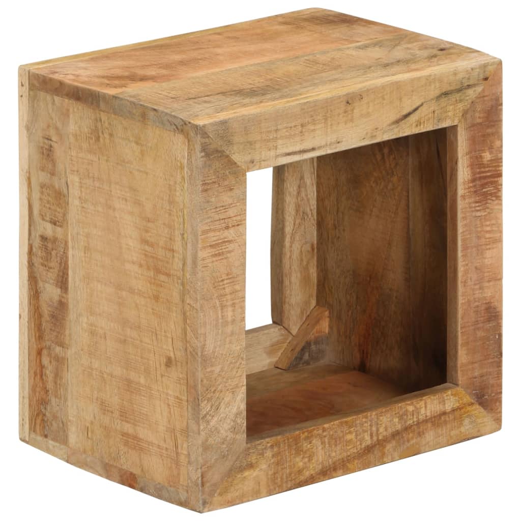 skammel 40x30x40 cm massivt mangotræ