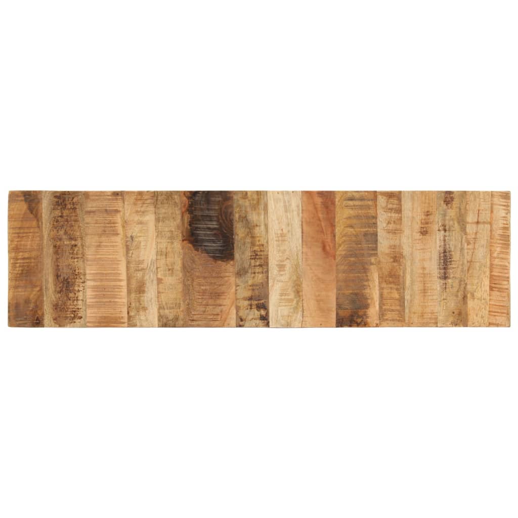 tv-bord 110x30x40 cm massivt mangotræ
