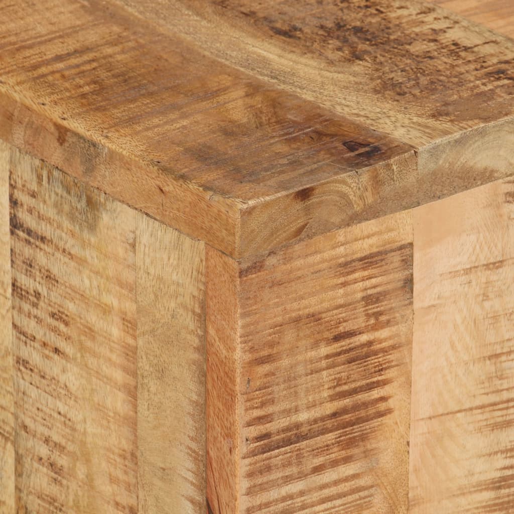 tv-bord 110x30x40 cm massivt mangotræ