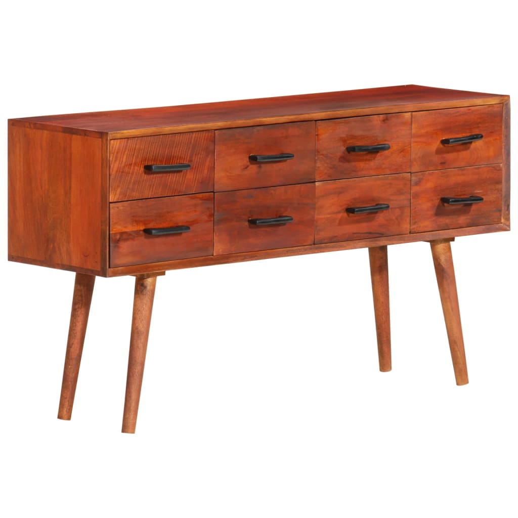 skænk 110x30x59 cm massivt mangotræ