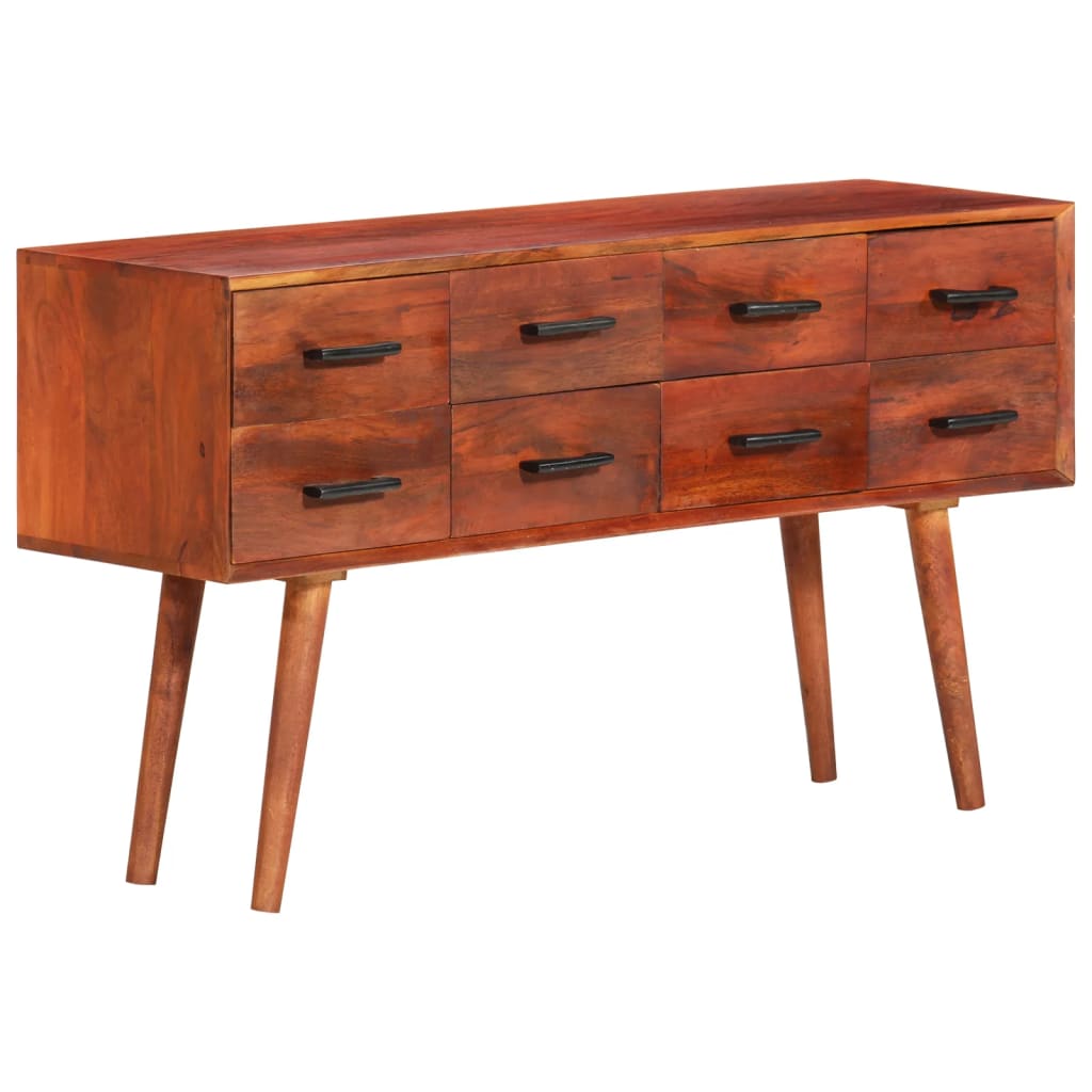 skænk 110x30x59 cm massivt mangotræ
