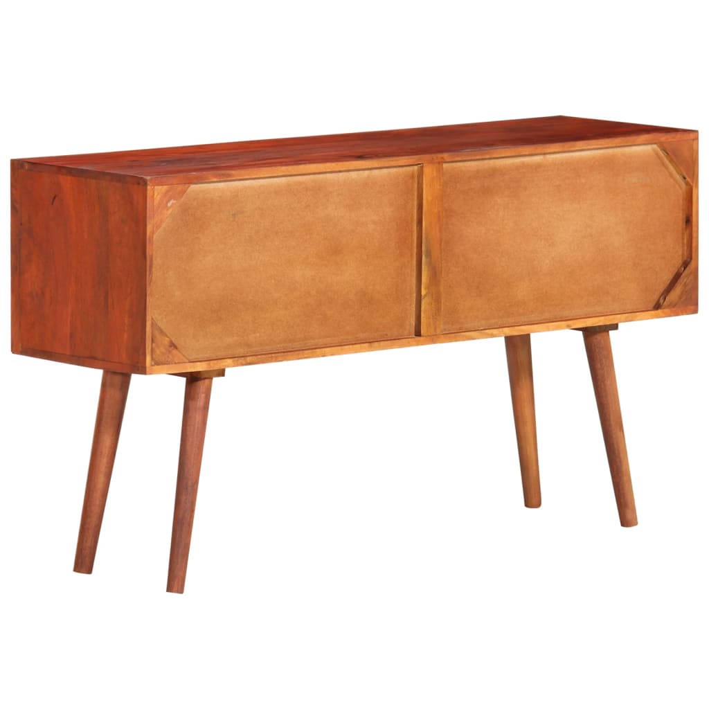 skænk 110x30x59 cm massivt mangotræ