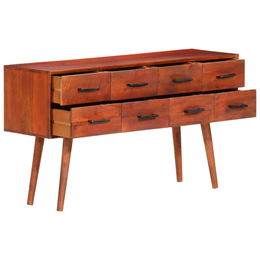 skænk 110x30x59 cm massivt mangotræ