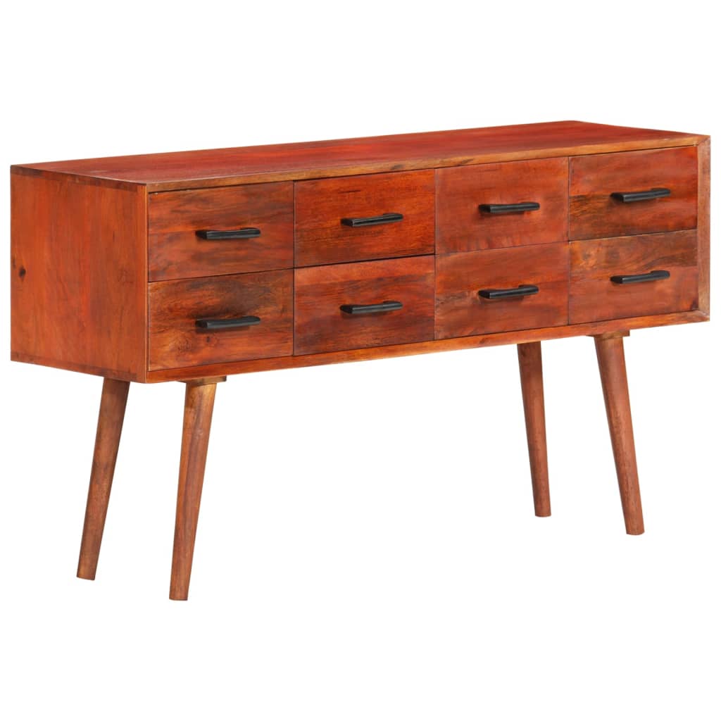 skænk 110x30x59 cm massivt mangotræ