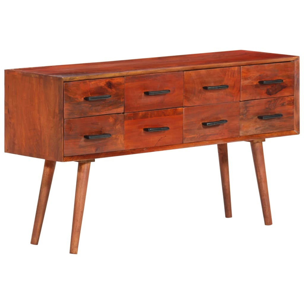 skænk 110x30x59 cm massivt mangotræ
