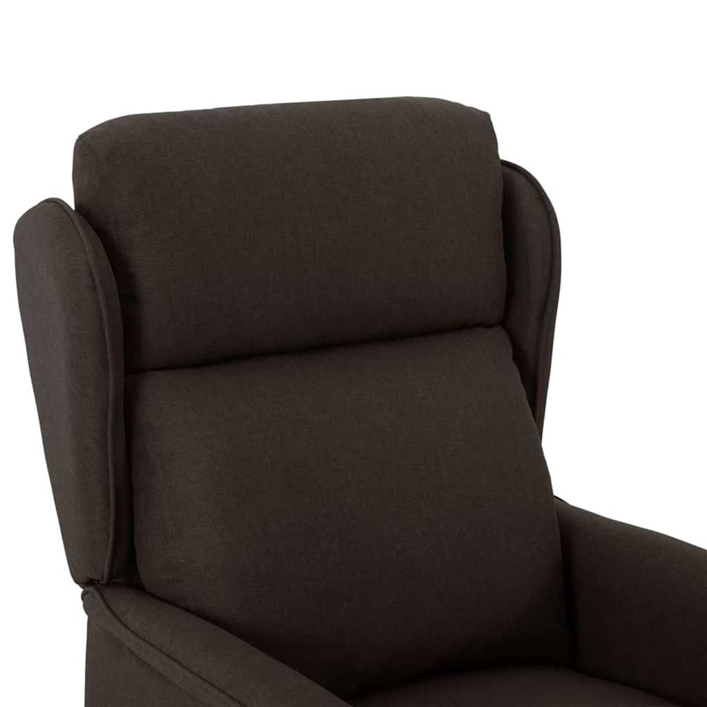 Liggestol Mørk Brun Polyester