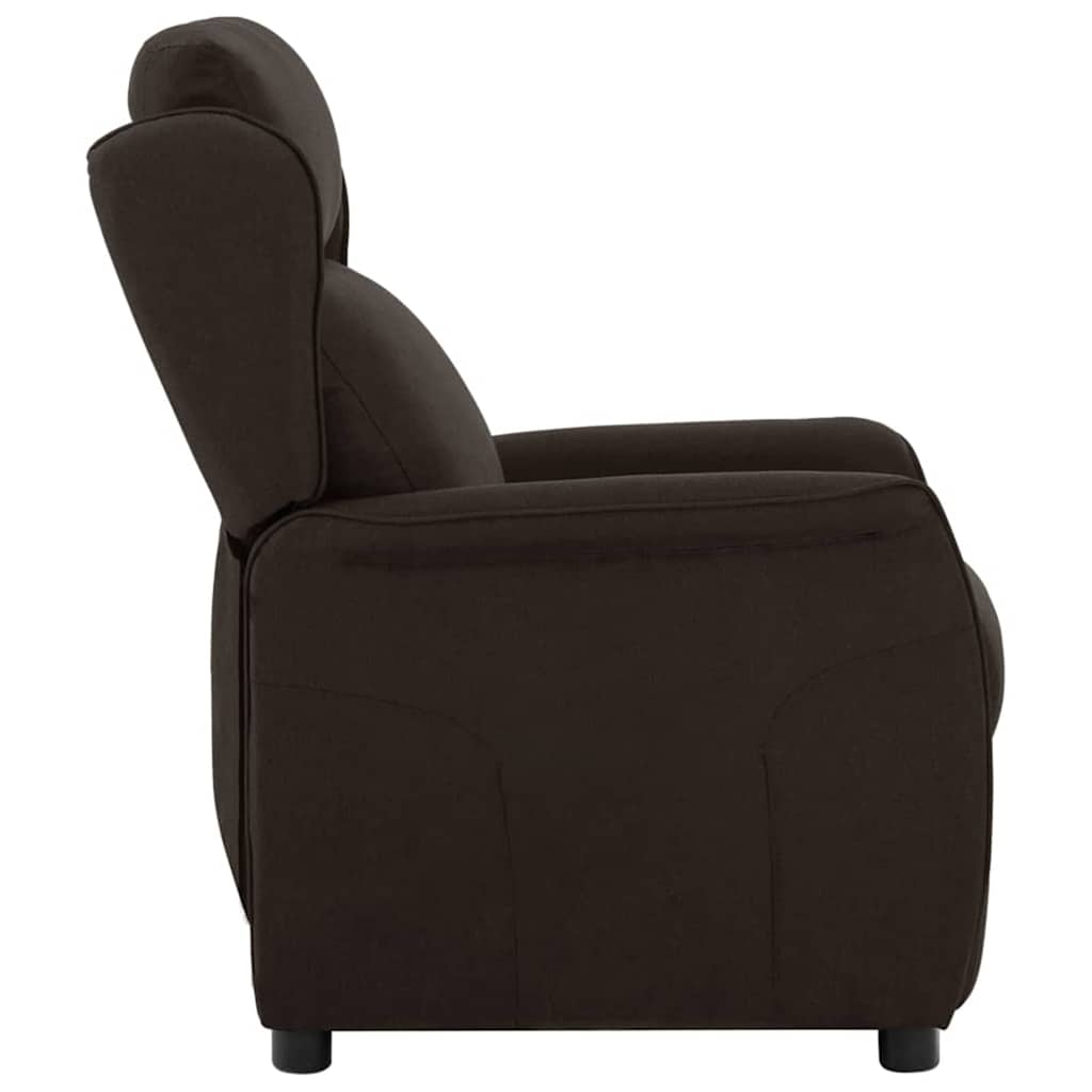 Liggestol Mørk Brun Polyester