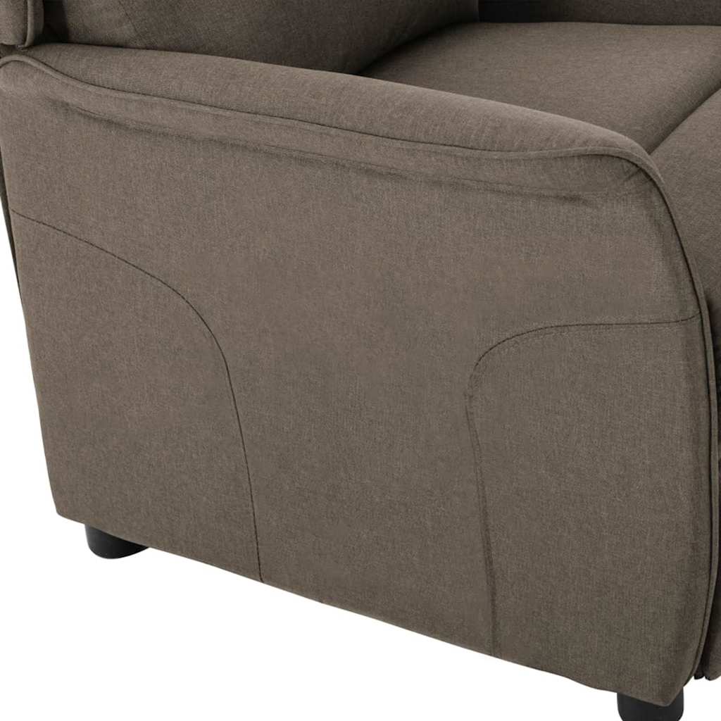 Liggestol Gråbrun Polyester