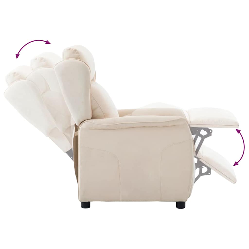 Liggestol Creme Polyester