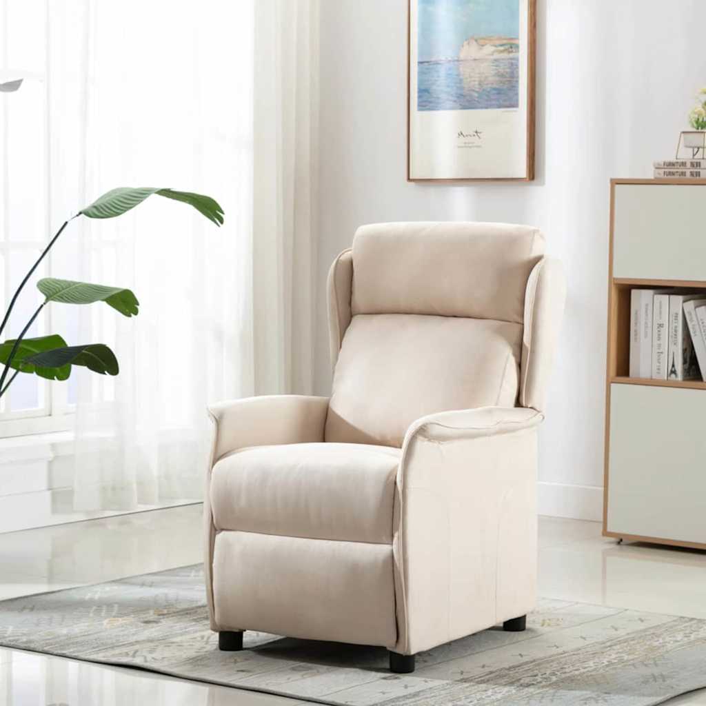 Liggestol Creme Polyester