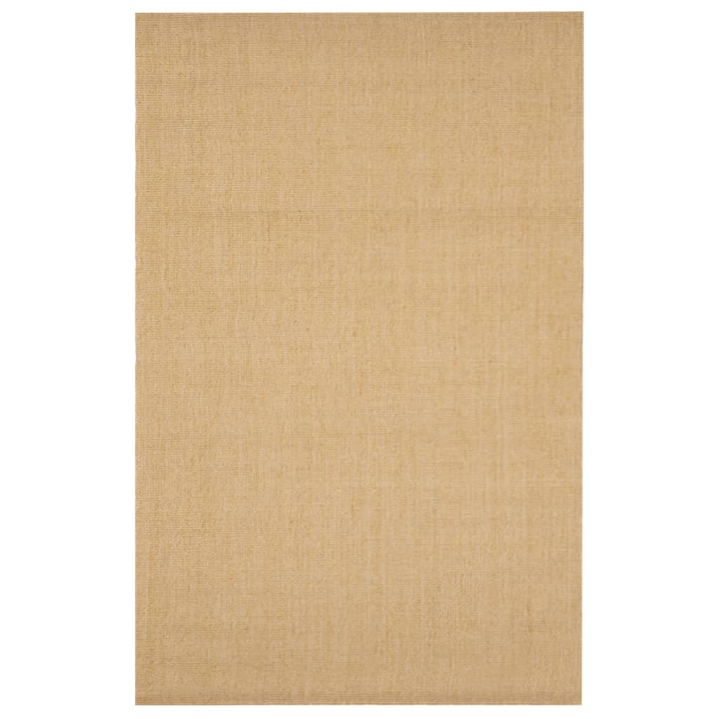 gulvtæppe 66x100 cm naturlig sisal
