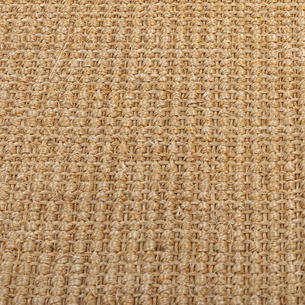 gulvtæppe 66x100 cm naturlig sisal