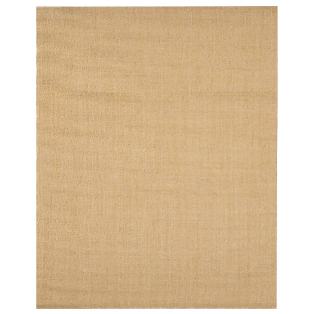 gulvtæppe 80x100 cm naturlig sisal