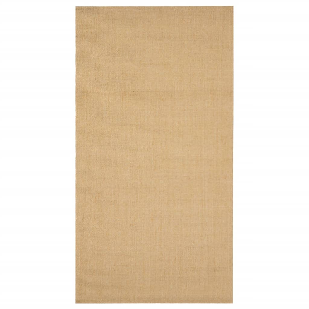 gulvtæppe 80x150 cm naturlig sisal