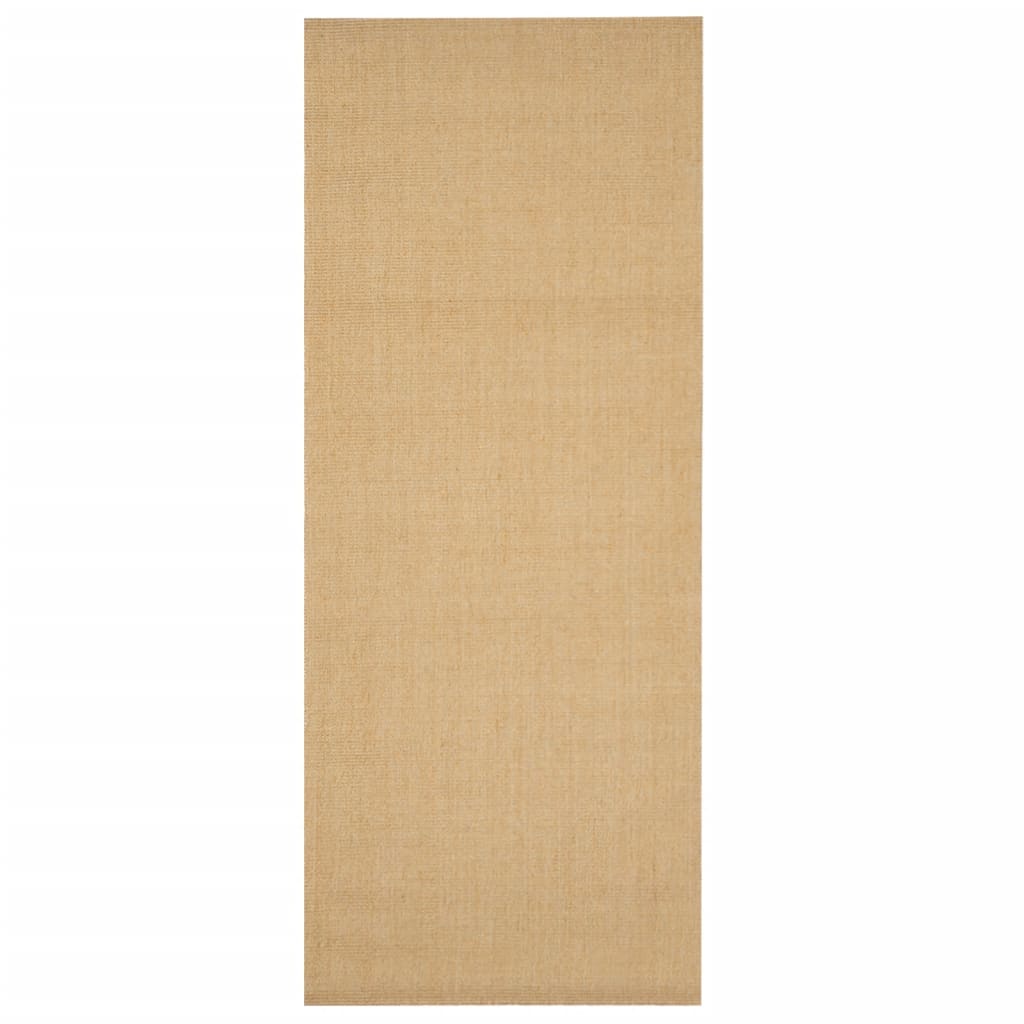 gulvtæppe 80x200 cm naturlig sisal