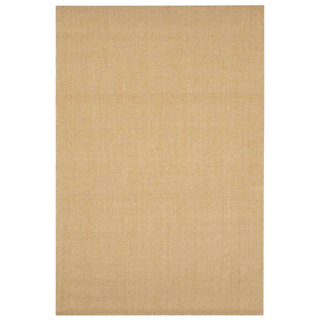 gulvtæppe 100x150 cm naturlig sisal