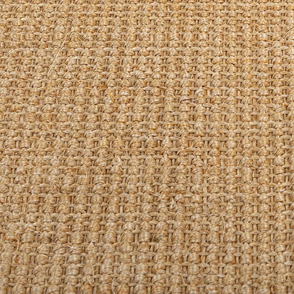 gulvtæppe 100x150 cm naturlig sisal