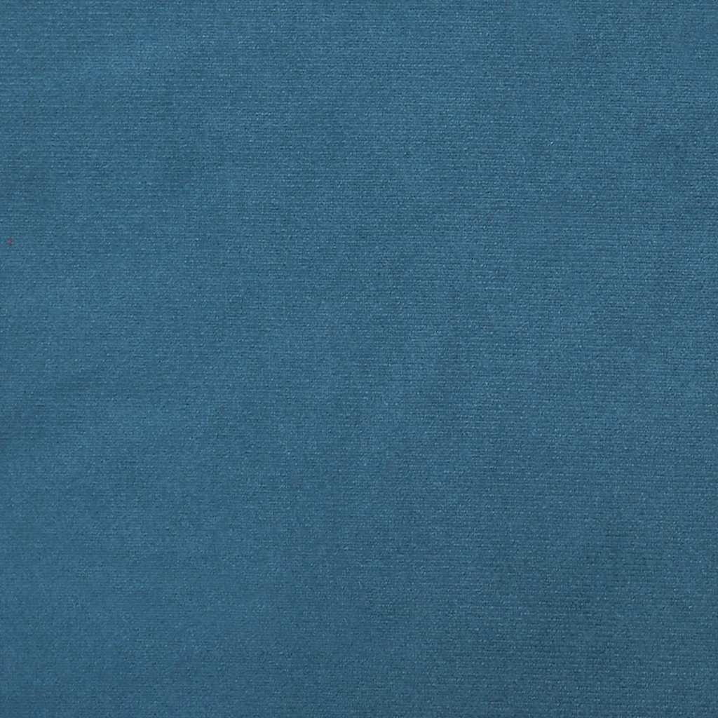 spisebordsstol fløjl blå