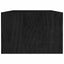 sofabord 110x50x34 cm massivt fyrretræ sort