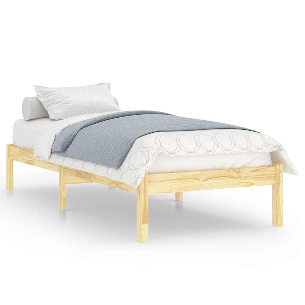 sengeramme 75x190 cm massivt træ