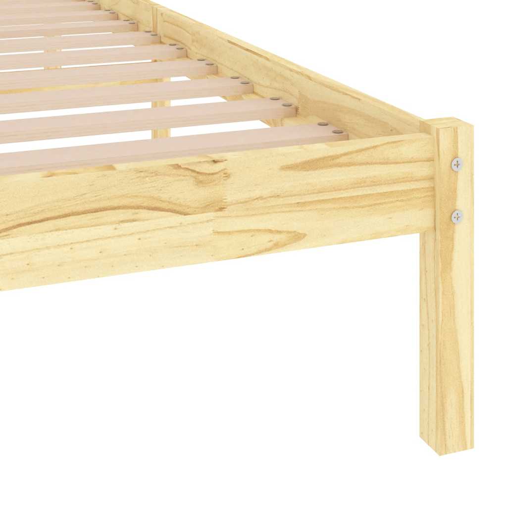 sengeramme 75x190 cm massivt træ