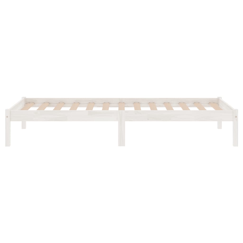 sengeramme 75x190 cm Small Single massivt træ hvid